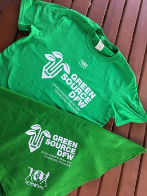 Green Source. DFW T-shirt