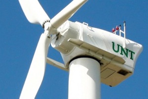 UNT wind turbine