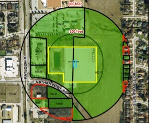 Arlington Drill site map