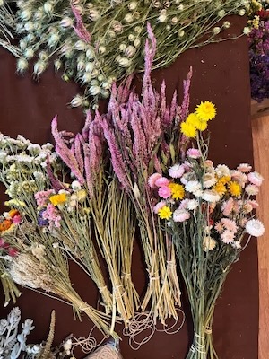Bishop Hill Farm Flowers is hosting a Dried Flower Workshop on Feb. 15. Courtesy of Bishop Hill Farm Flowers.