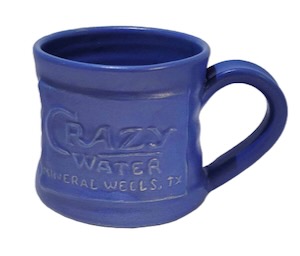 Get Crazy Water souvenirs at the gift shop. Courtesy of Crazy Water.