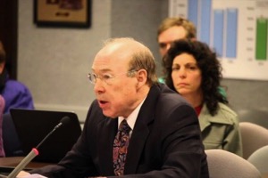 Dr. Robert Haley at TCEQ hearing in Arlington