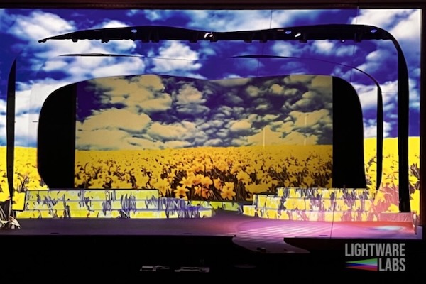 The Heart Beats Outside is an immersive experience created by Lightware Labs in Dallas. Courtesy of Lightware Labs.