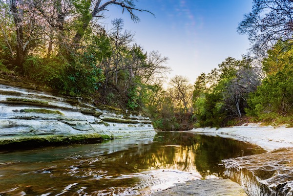 Five Mile Creek is the lifeblood that tied together many South Dallas neighborhoods. Photo courtesy of Trust for Public Land. 
