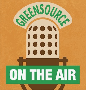 Green Source On the Air logo