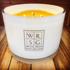 White Rock Soap Gallery candle