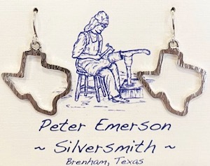 Peter Emerson silver earrings