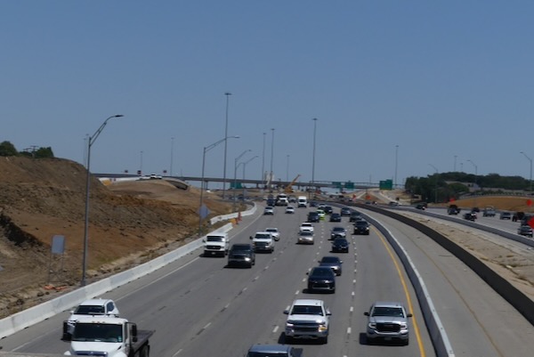 More concrete adds to the urban "heat island" effect, making cities warmer than surrounding areas. Photo by Michael Smith.