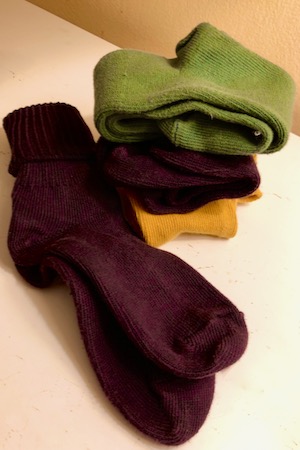 Maggie's Organics Socks. Photo by Julie Thibodeaux