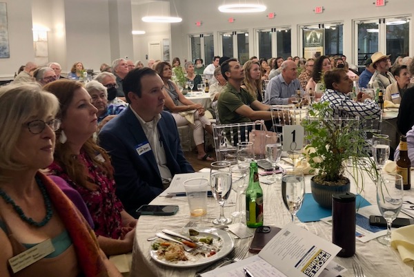 Prairie enthusiasts listen to speakers at the Native Prairies Association of Texas’ People for Prairies event. Photo by Amy Martin.