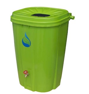 Rain barrel from Home Depot