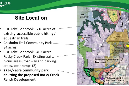 Rock Creek Ranch Park map