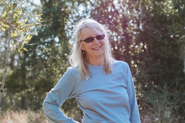 Amy Martin in her element. Photo by Katie Kelton.