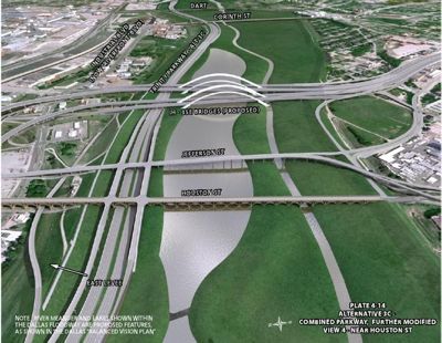 Proposed Trinity Toll Road