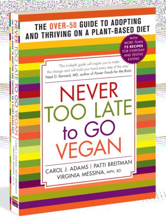 Never Too Late to Go Vegan cover