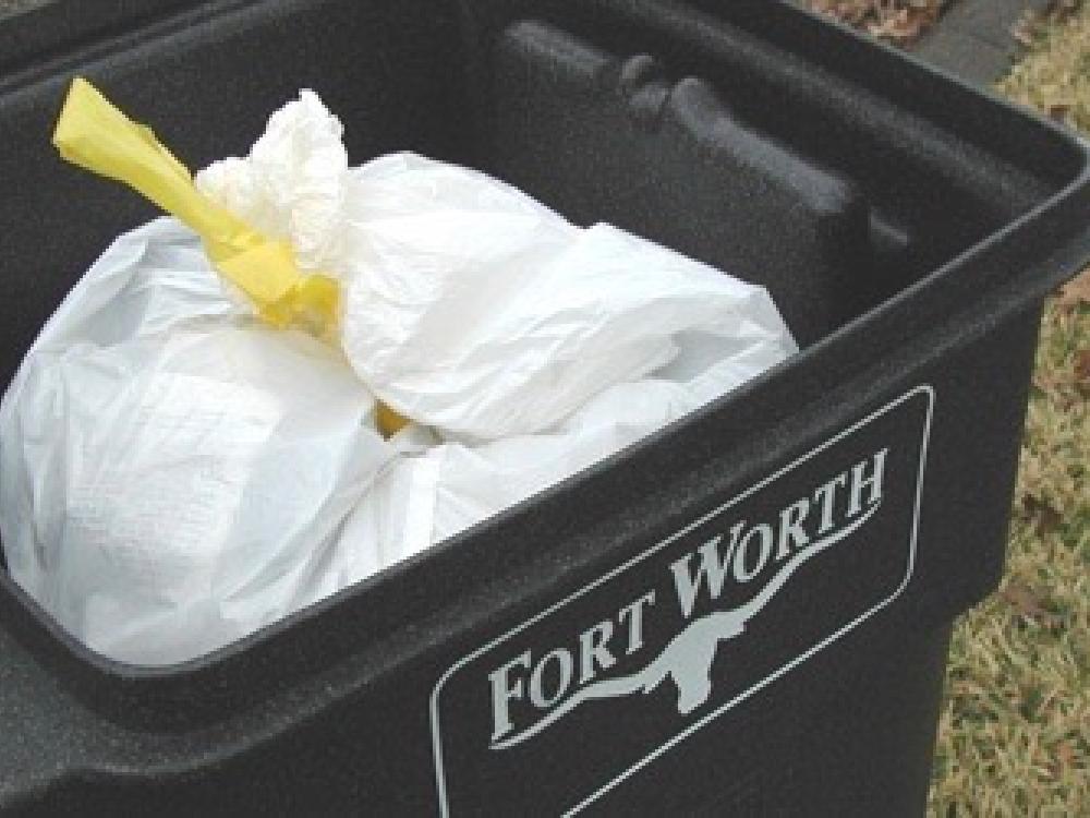 City of Fort Worth aims to divert 40 percent of residential waste from