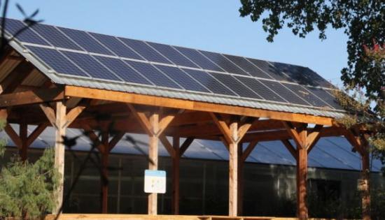 Texas Discovery Garden Solar Array